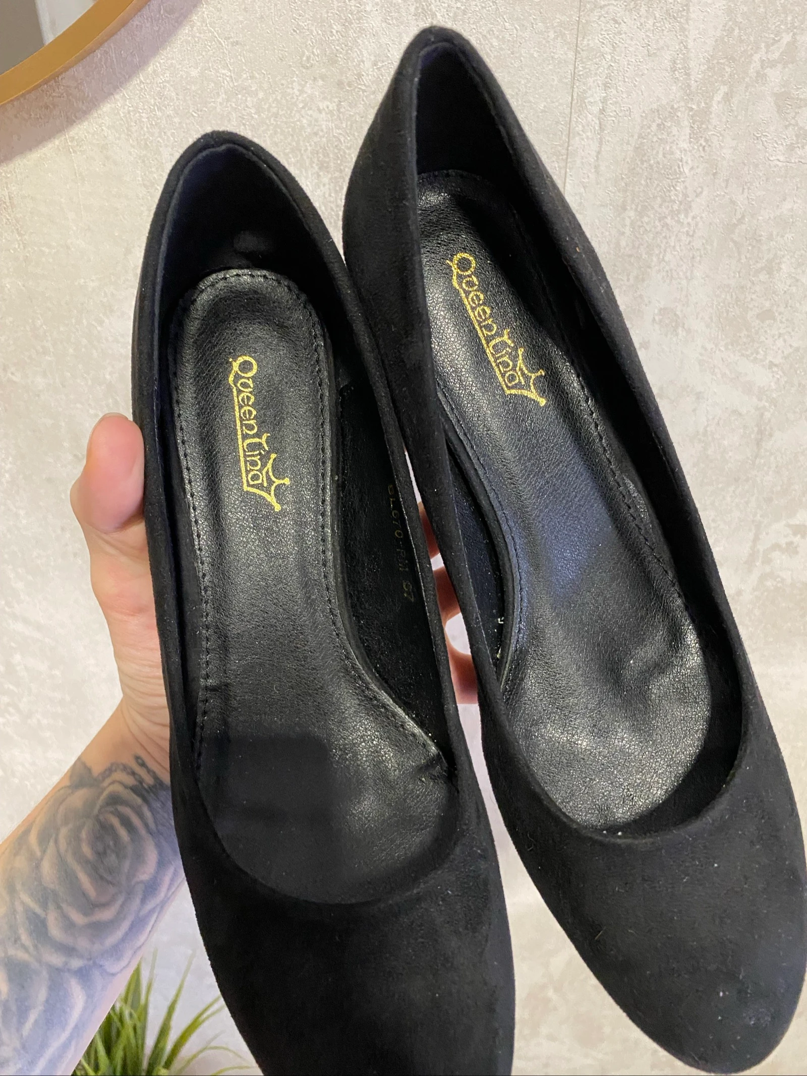 Zapatos negros de tacon  – photo 5